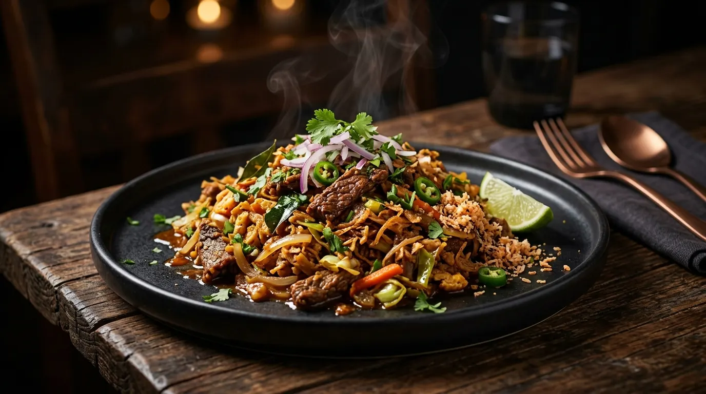 Beef Kottu